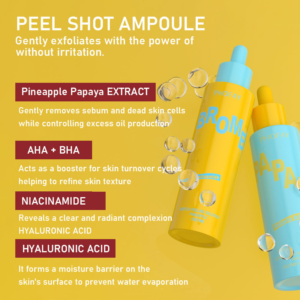 Set Exfoliante Facial para Renovación de la Piel y Luminosidad Natural