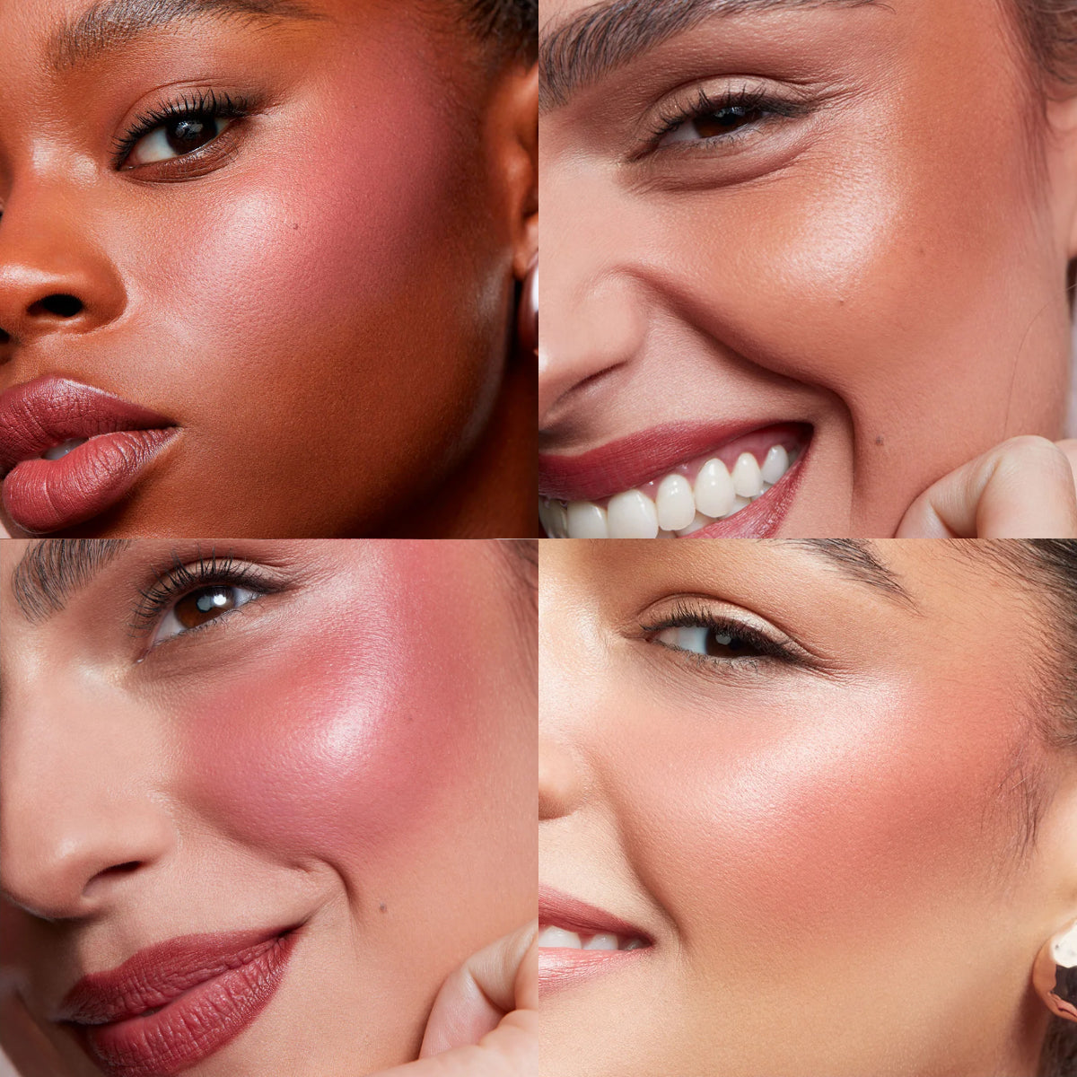 Colorete Dúo Crema y Polvo de Larga Duración con Acabado Natural
