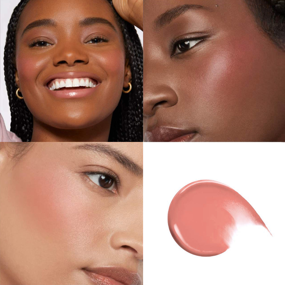 Colorete Mousse Líquido con Acabado Natural y Larga Duración