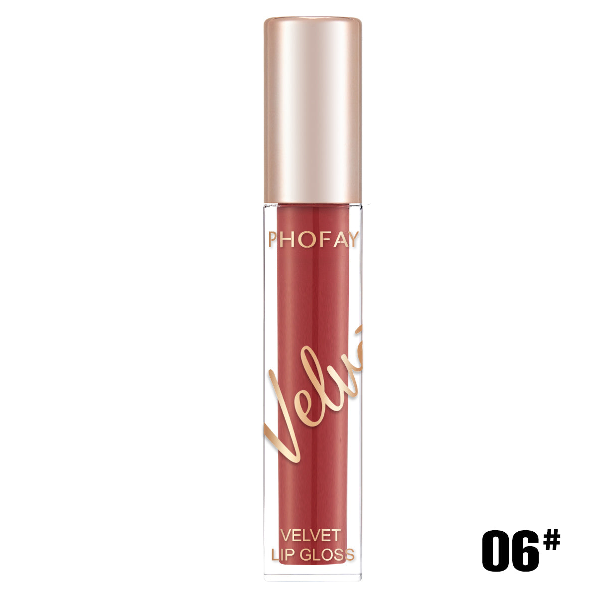 Gloss Labial Velvet con Brillo Aterciopelado y Acabado Suave