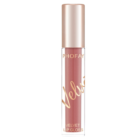 Gloss Labial Velvet con Brillo Aterciopelado y Acabado Suave