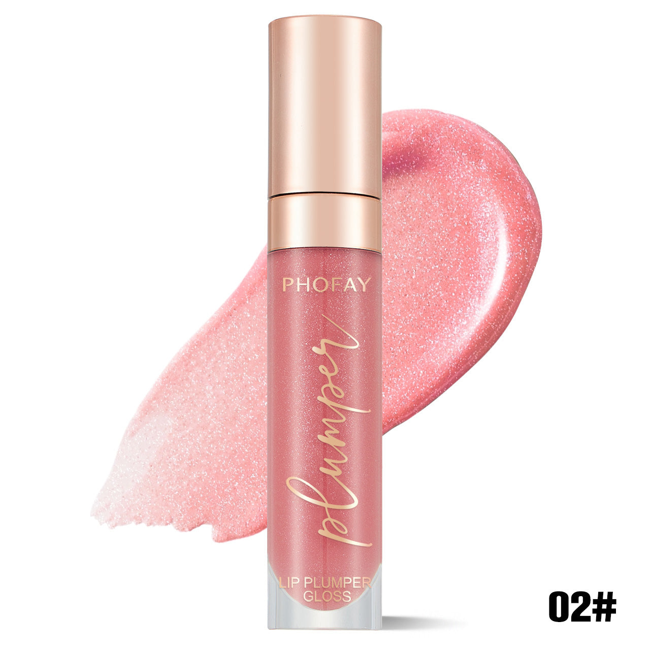 Gloss Labial Voluminizador con Brillo Intenso y Efecto Labios Jugosos