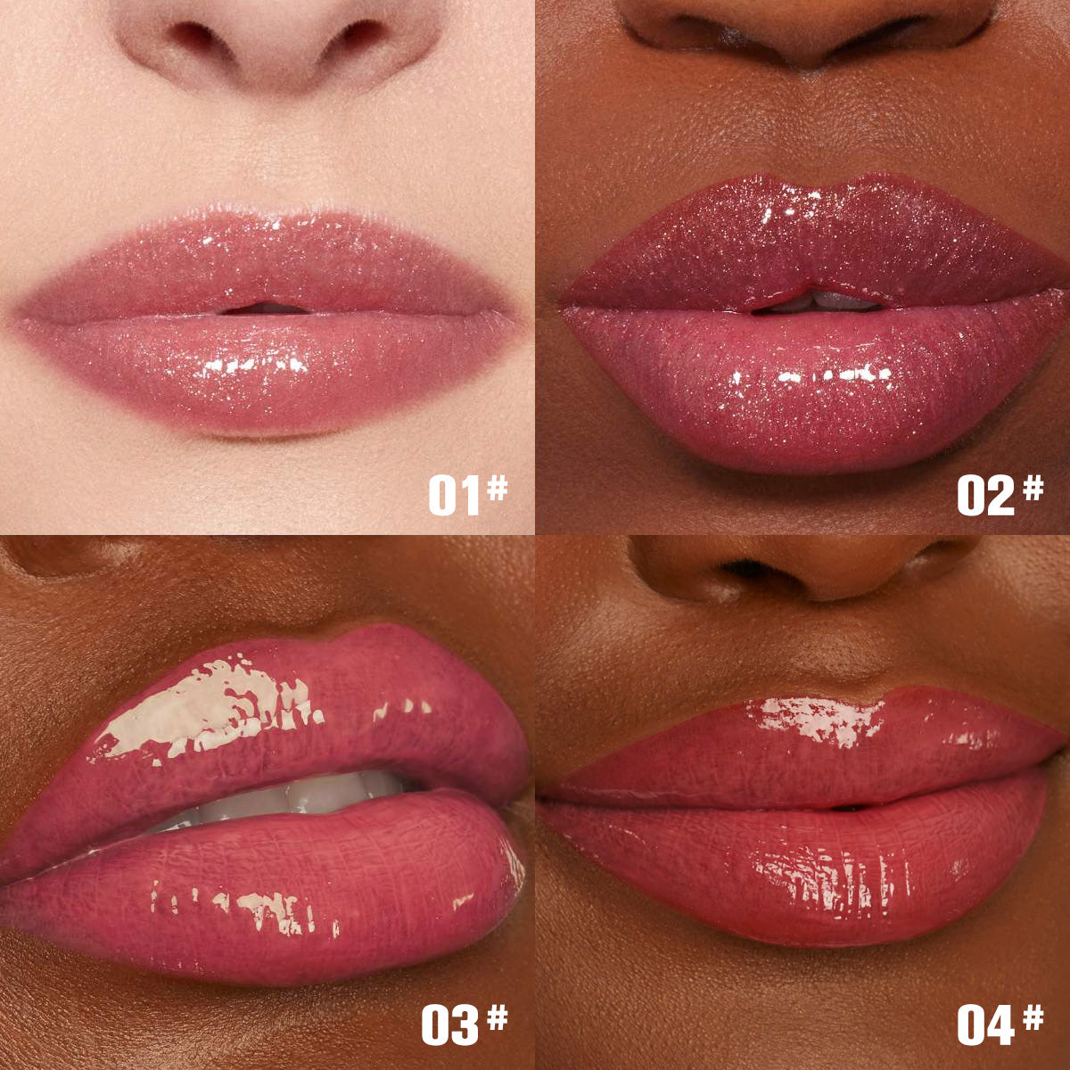 Gloss Labial Voluminizador con Brillo Intenso y Efecto Labios Jugosos