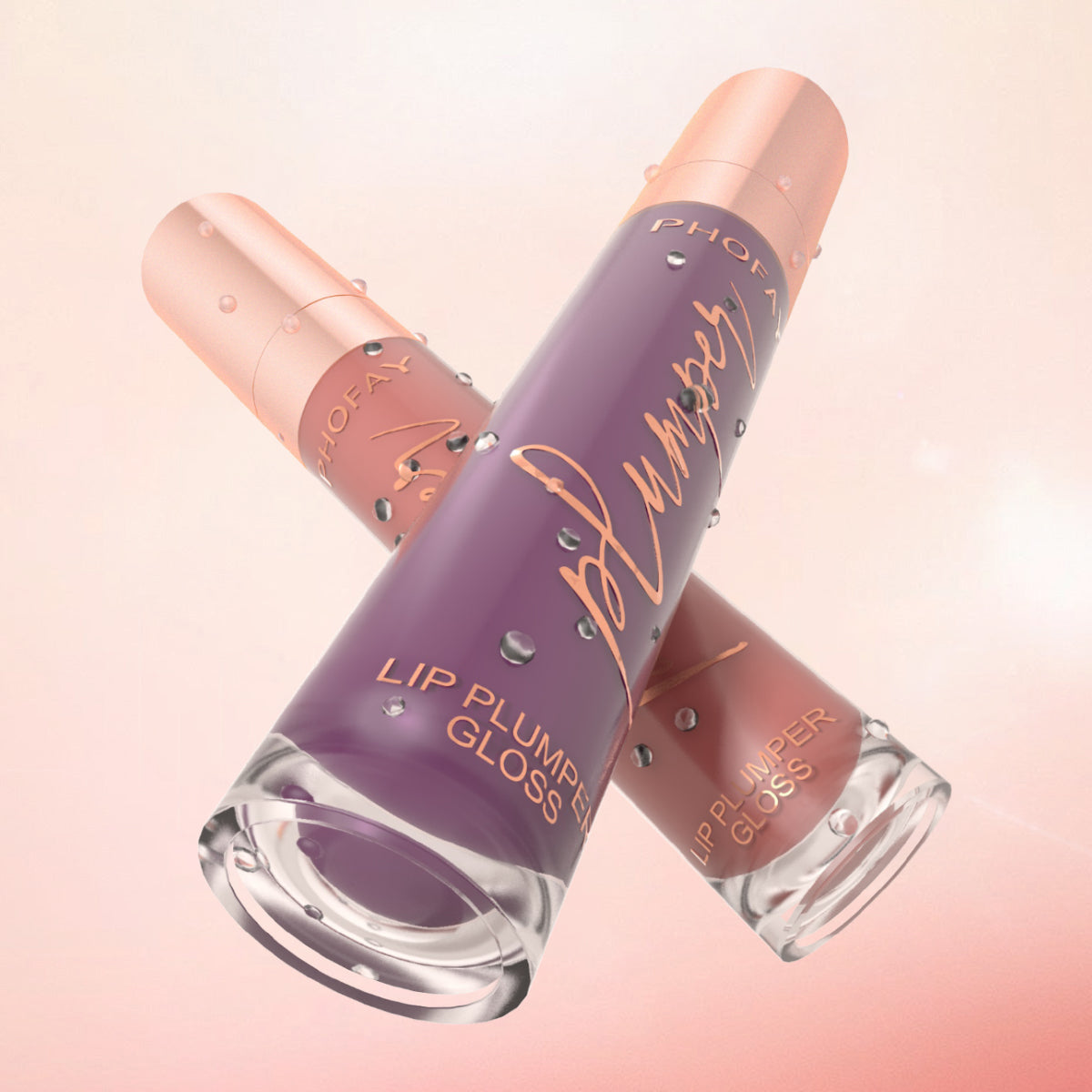 Gloss Labial Voluminizador con Brillo Intenso y Efecto Labios Jugosos