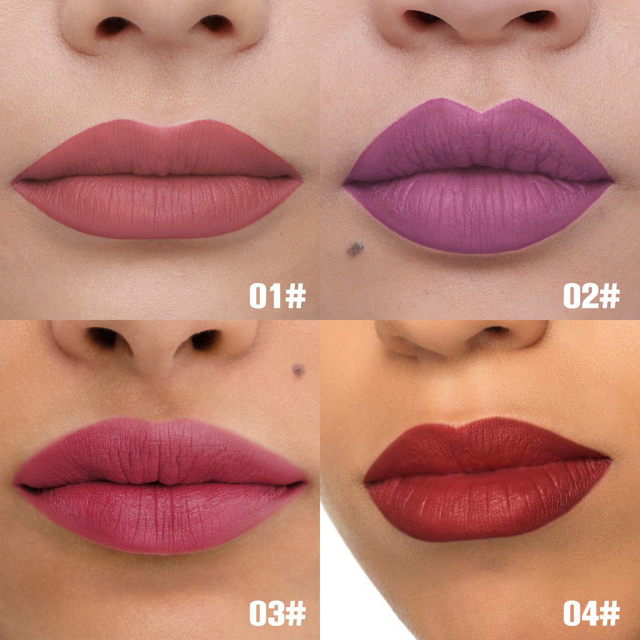 Gloss Labial No Pegajoso de Acabado Brillante y Textura Ligera
