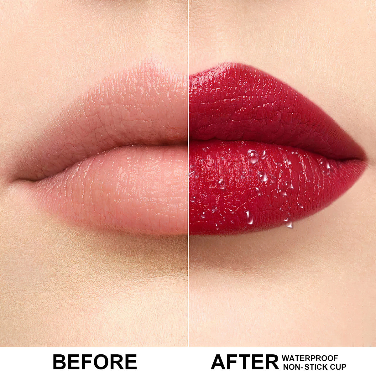 Gloss Labial No Pegajoso de Acabado Brillante y Textura Ligera
