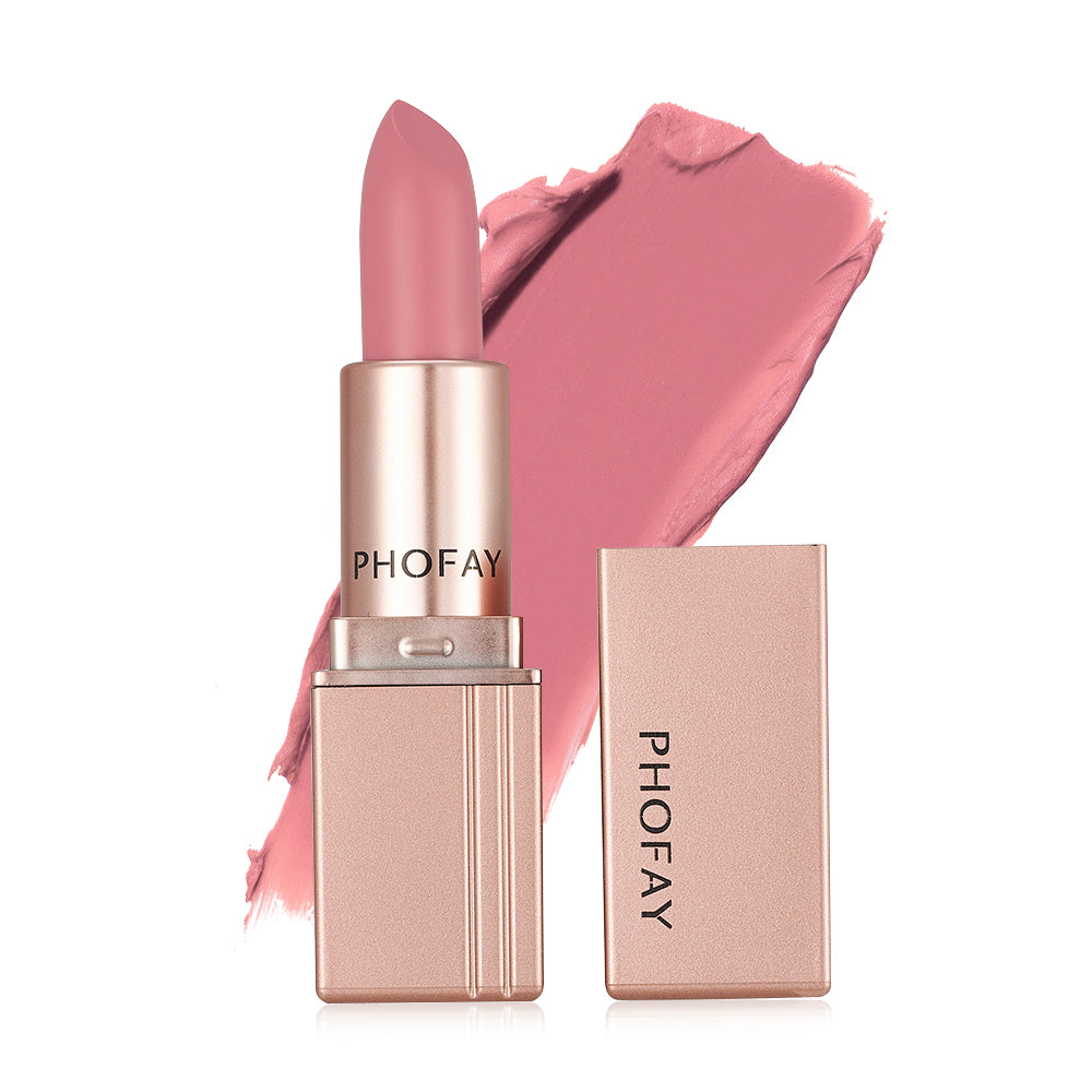 Labial Mate de Color Intenso y Larga Duración (Alta Pigmentación)