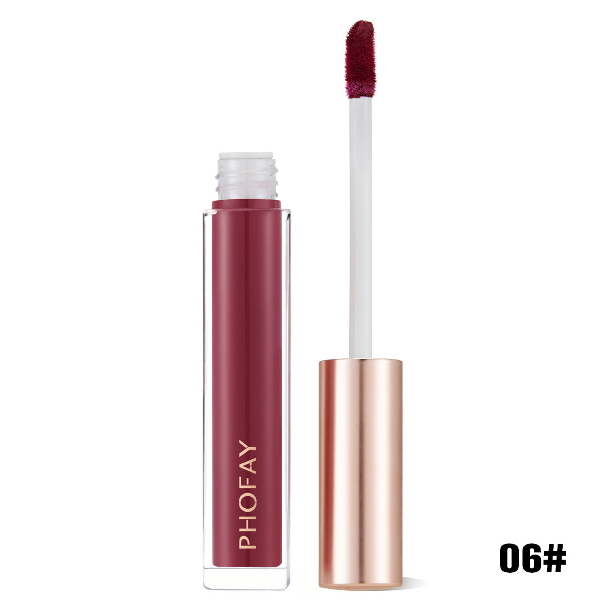Gloss Labial No Pegajoso de Acabado Brillante y Textura Ligera