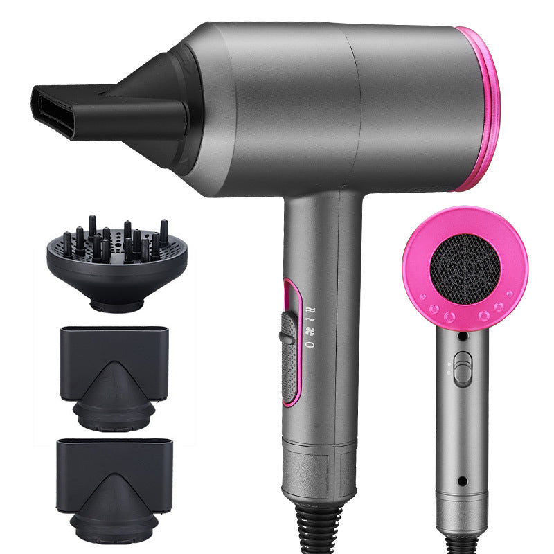 Secador de Pelo Profesional 1400W con 3 Temperaturas y 2 Velocidades (Secado Rápido)
