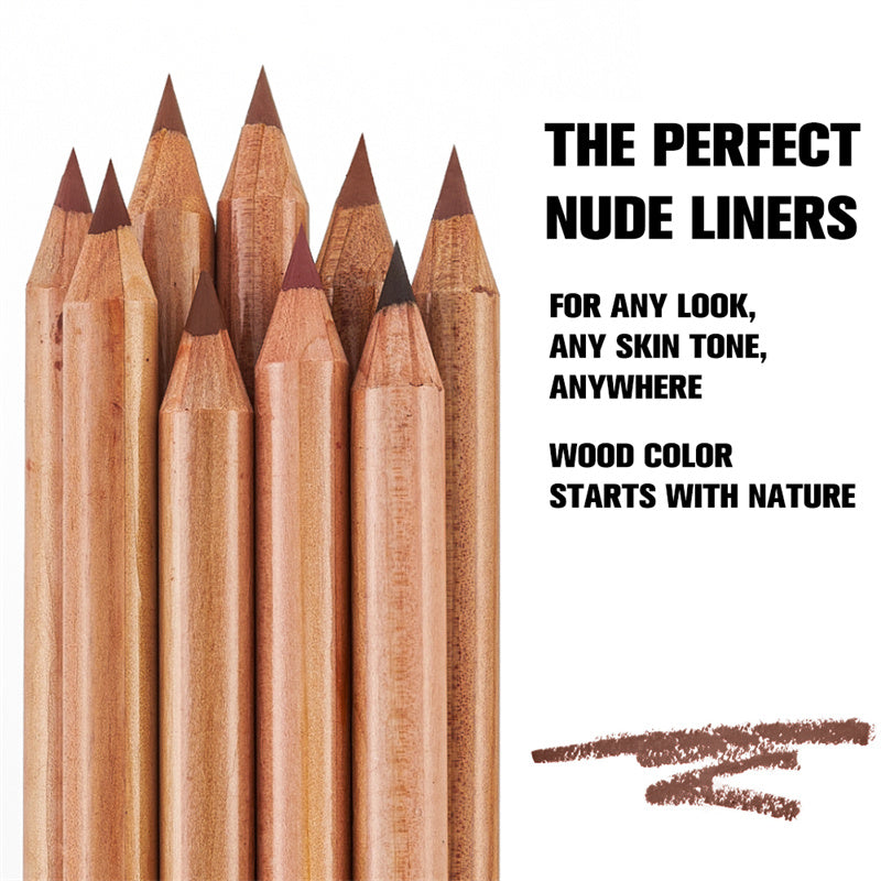 Kit de Perfiladores de Labios Nude de Alta Precisión para Acabado Natural