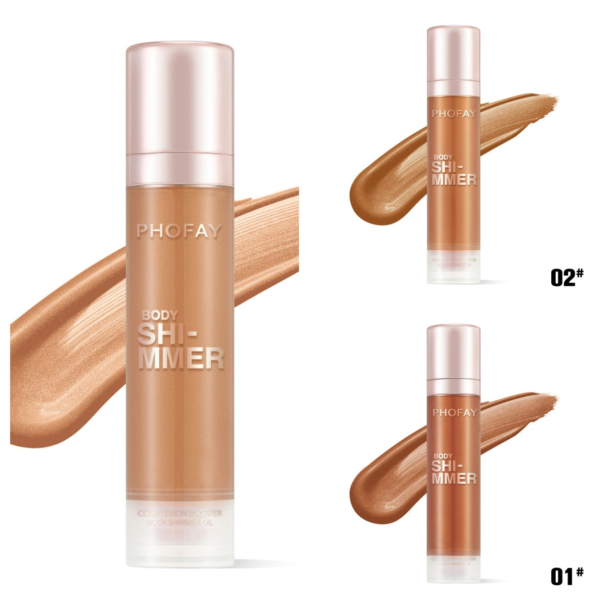 Aceite Corporal Iluminador Shimmer con Brillo Natural e Hidratación