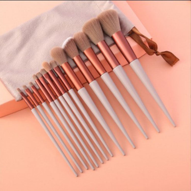 Set 13 Brochas Profesionales – Maquillaje Completo
