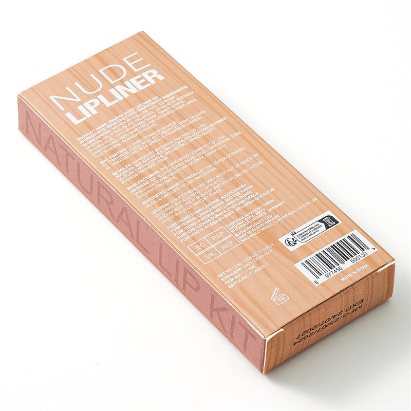 Kit de Perfiladores de Labios Nude de Alta Precisión para Acabado Natural