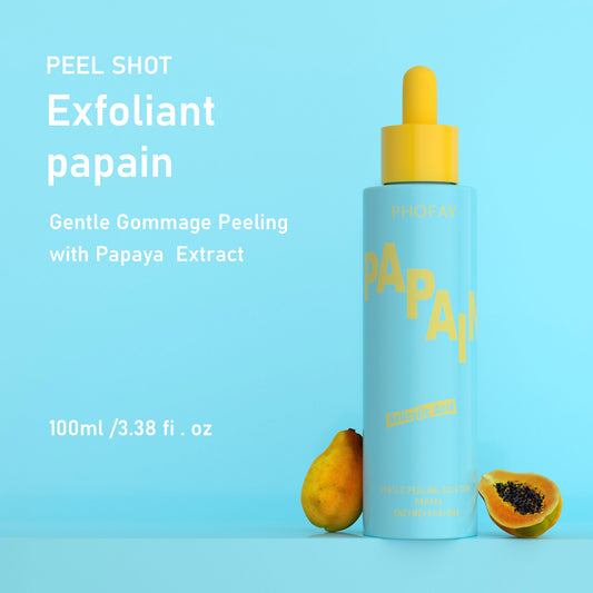 Peeling Facial de Papaya con AHA + BHA – Piel Suave y Luminosa