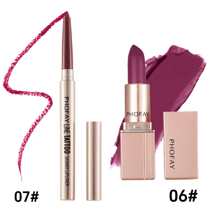 Labial Mate de Color Intenso y Larga Duración (Alta Pigmentación)