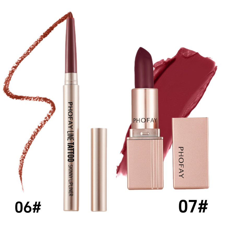 Labial Mate de Color Intenso y Larga Duración (Alta Pigmentación)