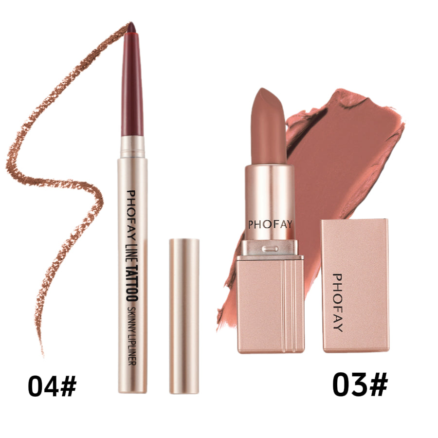 Labial Mate de Color Intenso y Larga Duración (Alta Pigmentación)